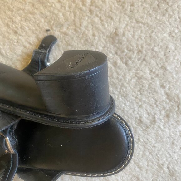 Aerosoles strappy black sandals size 9.5 - Picture 2 of 9